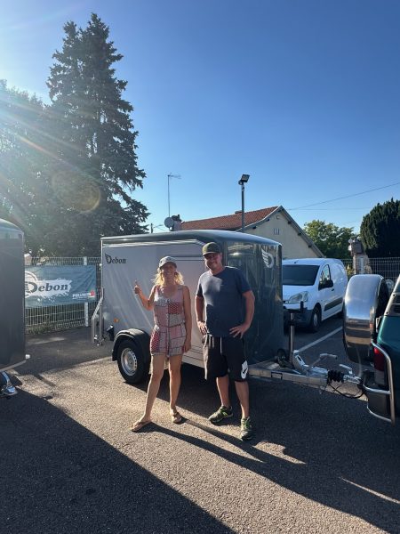 Client de Ma Remork avec sa remorque