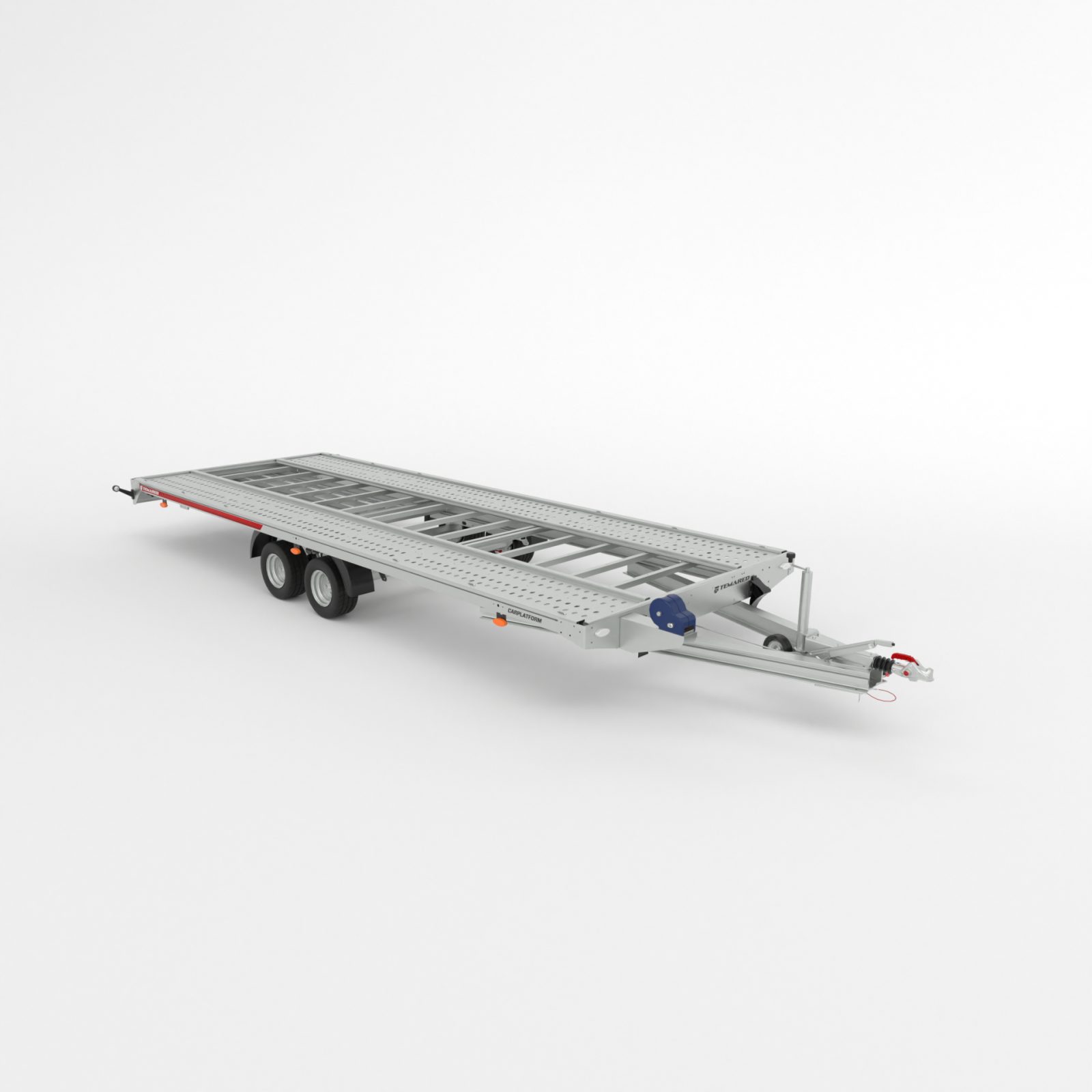 Porte-voiture Temared CARPLATFORM FULL ALU 6021/2 3,5T (réf. KQ3E_GK1R)