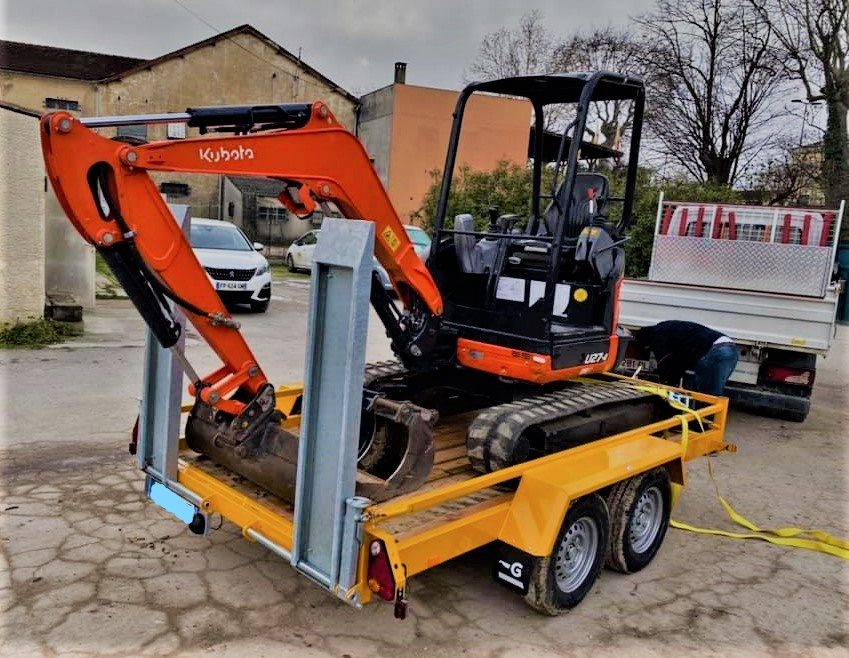 Porte-engins Gourdon CP 35 PB