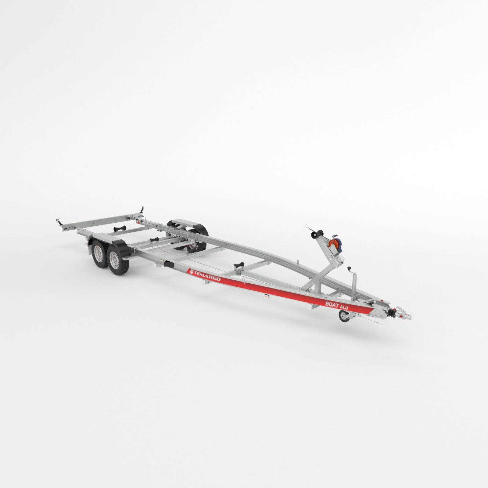 Porte-bateau Temared B35 ALU – sans béquilles (réf. KP4E)
