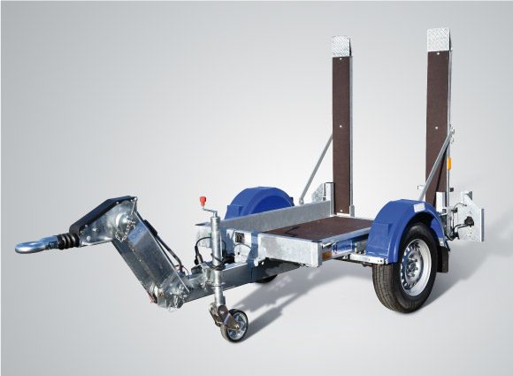 Remorque porte-rouleau - PTAC 1300 kg - CU 950 kg